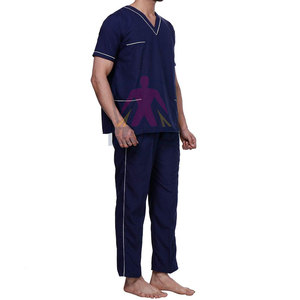 Modern Medical <b>Scrub</b> Suit Cotton High Quality <b>Scrub</b> <b>Sets</b> for Men Comfort Support Wear - Product Image 5