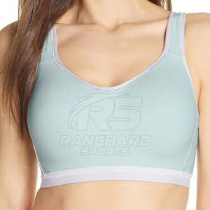 Soutien-gorge de sport pour femmes avec bretelles réglables, léger, vêtements de sport pour la salle de sport, soutien-gorge de sport absorbant les chocs pour femmes - Product Image 2