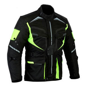 OEM ropa deportiva personalizada último estilo de los hombres a prueba de viento traje de moto con logotipo personalizado superventas Cordura traje de moto - Product Image 3