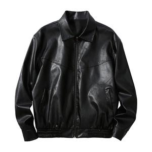 Veste en cuir de haute qualité pour hommes - Product Image 5