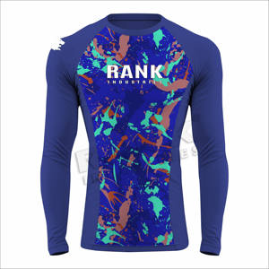 Hot Selling Custom Logo <b>Men</b> <b>Rash</b> <b>Guard</b> Latest Design <b>Men</b> <b>Rash</b> <b>Guard</b> Breathable <b>Men</b> <b>Rash</b> <b>Guard</b> - Product Image 1