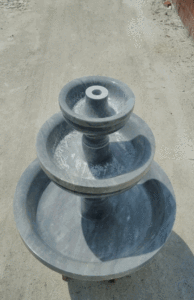 DORELLO HAMAM KURNASI Elegante Fuente de Kurna Otomana de Mármol, Adorno de Jardín - Product Image 3