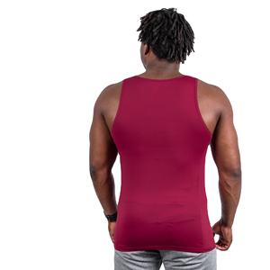 High Street Wholesales Men's Spandex/Cotton <b>Sleeveless</b> Tank <b>Top</b> Breathable Quick Dry Gym Sport Casual Knitted Workout Unisex - Product Image 2