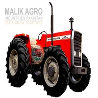 Traktor Roda Massey Ferguson AGCO 85HP 2WD Traktor Pertanian Mini Mesin Diesel 4 Silinder Penggerak Gigi Kemudi Hidrostatis