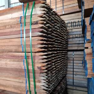 Solid <b>Wood</b> Picket Fence Slats (Pointed Top) - Product Image 3