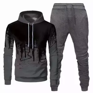 New 2025 Sublimation Wholesale Winter Training Wear <b>Men</b> <b>Running</b> Fitness Sports <b>Hoodie</b> Anti-Bacterial Fleece Tracksuit - Product Image 4