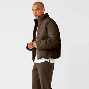 Chaqueta acolchada a la moda para hombre, abrigo de invierno ligero, aislado y resistente al agua para uso informal y al aire libre - Product Image 3