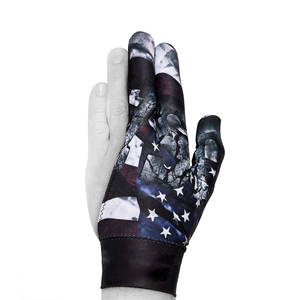 Gants de sport professionnels de piscine imprimés 3 doigts Table 3 doigts professionnel élastique main droite gants de piscine de Snooker sublimés - Product Image 5