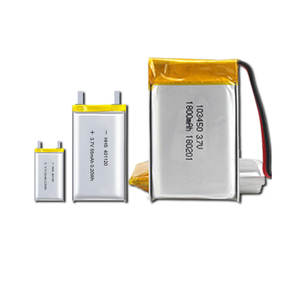 סוגים מותאמים אישית <span class=keywords><strong>3.7v</strong></span> מיקרו מיני אולטרה דק עגול גמיש קו דק 3.8v 3.85v מתח גבוה <span class=keywords><strong>lipo</strong></span> סוללות <span class=keywords><strong>lipo</strong></span> - Product Image 3