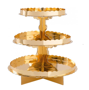 Présentoir à gâteaux en laiton pour mariages Forme ronde et avec couteau à gâteau Serveur Présentoir à gâteaux au meilleur prix - Product Image 4