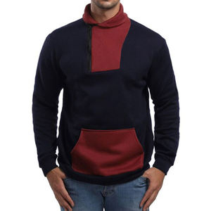 Sudaderas con capucha para hombre Fabricante de ropa personalizada Ropa de calle informal Jersey de moda Tops gruesos Algodón Poliéster Fleece Sudadera con capucha para hombre - Product Image 6