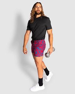 Pantalones Cortos Deportivos de Compresión Personalizados de Poliéster para Hombre, para Correr, Entrenamiento, Gimnasio, Fitness - Product Image 2