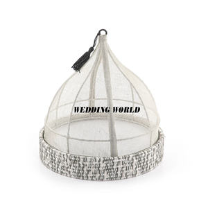 Bandeja de Servir de Ratán con Recubrimiento en Polvo Ecológico, Diseño Exclusivo, Calidad Premium, Hecha a Mano, Apta para Lavavajillas, Juego de Platos Modernos y Lujosos - Product Image 5