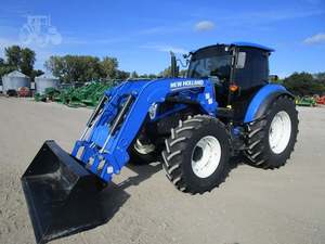 2022 NEW HOLLAND T5.120/Usado para NEW HOLLAND 704 SNH 1004 Tractores sobre orugas a la venta para agricultura Turquía Noruega Islandia - Product Image 4