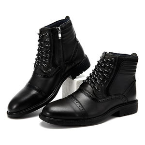 Most Demanded Design Winter Chelsea Leather <b>Shoes</b> High Quality <b>Lightweight</b> Waterproof Customizable Options Hot Sale Reasonable - Product Image 2