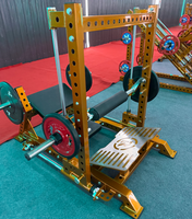 Machine à pont de hanche 3D BN multi-positions à charge libre, avec cadre en acier robuste, pour clubs de fitness et centres d'entraînement d'athlètes