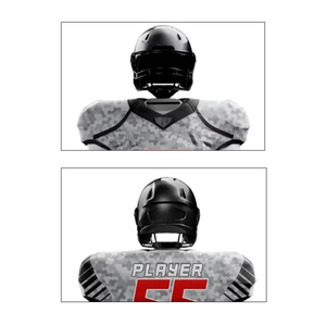 Uniforme de football américain à succès, nouveau style unique, 100% polyester, prix de gros, dernier design, uniforme de football américain - Product Image 3