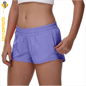 Pantalones cortos para mujer Pantalones cortos para correr de secado rápido para mujer Pantalones cortos ligeros transpirables para dama para entrenamiento Listo para enviar EU, US Trend - Product Image 3
