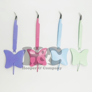 Espejos de extensión de pestañas con forma de mariposa y logotipo personalizado, nuevos espejos cosméticos de acero inoxidable sostenibles, características de personalización - Product Image 3