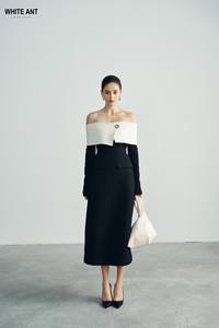 Best-seller ALIYAH MAXI <b>SKIRT</b> <b>Long</b> A-line <b>Skirt</b> for Women Winter Clothes for Women 100% Polyester Recyle From WHITE ANT Vietnam - Product Image 3