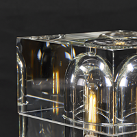 Lampes de bureau Offre Spéciale maison hôtel décor lumière LED Table de Restaurant luxe moderne Portable lampe de Table en cristal