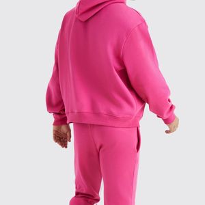Nouveau design de ensemble de jogging 2 pièces pour hommes pantalon de survêtement évasé et survêtement à capuche ensemble de pantalons de survêtement empilés survêtements personnalisés - Product Image 2