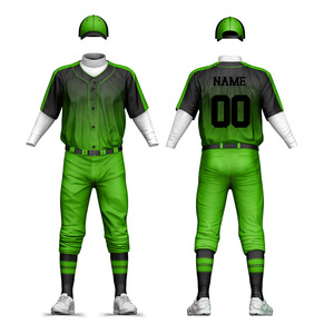 Ropa deportiva Uniforme de béisbol cómodo Último nuevo diseño Uniformes de béisbol de secado rápido de alta calidad - Product Image 5