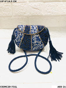 Stylish Designer Multi-Color Handcrafted Ladies Metal Mosaic <b>Evening</b> <b>Bags</b> Fashionable Clutch Purse - Product Image 4