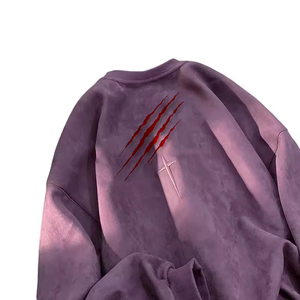 เสื้อสเวตเชิ้ตผู้ชายพิมพ์ลายดิจิทัล โลโก้สั่งทำ ผ้าฝ้าย 100% มีฮู้ด สไตล์สตรีทแวร์ สินค้ามาใหม่ ขายดี - Product Image 5