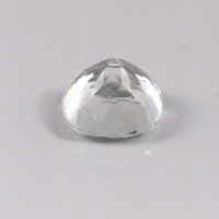 Pierre précieuse en forme de coussin en topaze blanche naturelle de 2mm à 30mm ambre à facettes pour la fabrication de bijoux en saphir turquoise orange précieux