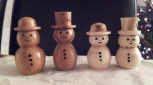 Home <b>Decorations</b> Customizable 3D Christmas Ornament <b>Honeycomb</b> <b>Paper</b> Snowman - Product Image 5