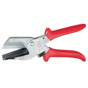 Chrome-Plated Cable Cutter for Flat Cables Handle with Opening <b>Spring</b> and Locking Latch Cable Management Accessory - Product Image 2