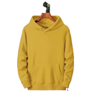 Sweat à capuche surdimensionné en coton avec logo personnalisé, taille plus, sweat-shirt en coton de luxe, sweat-shirt en molleton français - Product Image 1