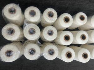 80% lana/20% hilo mezclado de viscosa para tejer y tejer producto de patrón crudo - Product Image 3