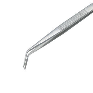 Pince à épiler de précision à pointe fine en acier inoxydable, outil durable pour la manucure, usage commercial et domestique - Product Image 3