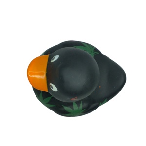 Vịt Tắm Nhỏ Bằng Cao Su Nhựa Màu Đen Thiết Kế Mới Chào Mừng Vịt Nổi Dễ Thương Bán Sỉ Cho Đồ Chơi Trẻ Em - Product Image 5