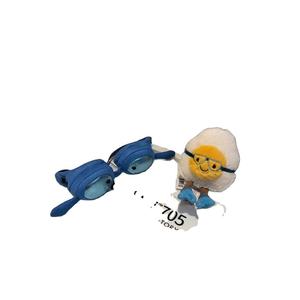 Nouvel œuf en peluche Jelly Cat super doux en coton PP, rempli de jouets mignons en forme de lunettes de plongée pour enfants - Product Image 2