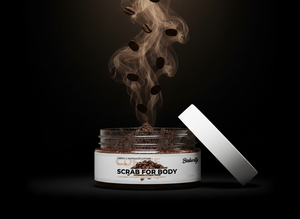 Coffee <b>Body</b> <b>Scrub</b> 150ml – Smoothing & Firming, Nourishing Exfoliator, Pre-Wrap Care - Product Image 6