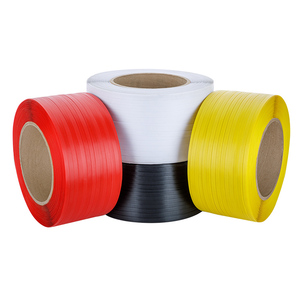 Bajo precio de mercado, el embalaje ligero más vendido, el flejado de PP (polipropileno) de colores más vendido en tamaños de 5mm-19mm - Product Image 1