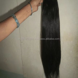 Extensiones de trama de pelo indio virgen Remy con brillo sedoso - Product Image 1