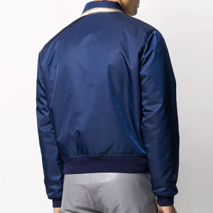 Chaquetas Bomber de Béisbol Personalizadas con Logotipo para Hombre, Chaqueta Deportiva de Satén para Equipo de Béisbol, Chaqueta de Invierno - Product Image 4