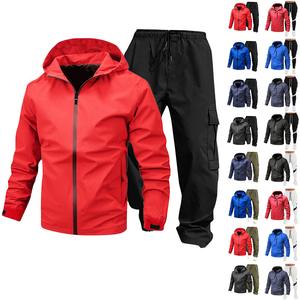 Conjuntos Deportivos Personalizados para Hombre, con Capucha, de Forro Polar Grueso, Manga Larga, 100% Algodón, Secado Rápido, Transpirables, Cómodos y Duraderos - Product Image 1