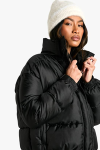 Veste matelassée en tricot pour femme, best-seller, imperméable, respirante, à capuche, col amovible, design bulle d'hiver, personnalisable 2025 - Product Image 6