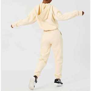 Janya-Chándal Personalizado de Alta Calidad para Mujer, Conjunto de Dos Piezas de Lana para Entrenamiento, Gimnasio y Fitness - Product Image 4