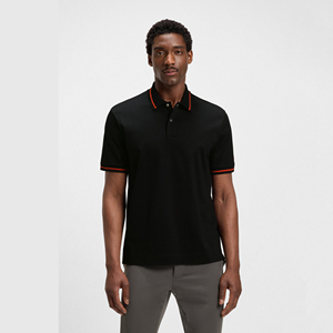 2025 nuevo estilo Street Fashion Polo Camiseta 100% algodón transpirable manga corta polos para hombres - Product Image 2