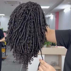 Peluca rizada Pixie china de alta calidad 100% con cabello Remy de encaje transparente, cabello brasileño virgen de VietnamFactory, el mejor proveedor - Product Image 2