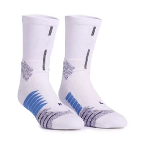 Athletic <b>Socks</b> High Quality Comfort Basketball Design Premium Cotton / <b>Polyester</b> Crew <b>Socks</b> - Product Image 2