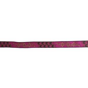 ผ้าถักขอบด้านข้างสำหรับเสื้อผ้าแฟชั่นผ้าทอลายแจ็คการ์ดโลโก้ตามสั่ง - Product Image 2