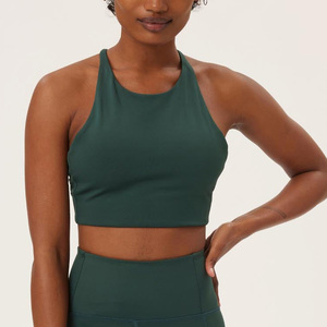 Estivo Yoga Crop Top regolabile Criss-cross spalls <span class=keywords><strong>reggiseno</strong></span> sportivo alto da donna - Product Image 2