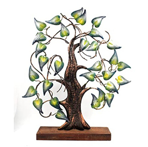 Décoration de maison de haute qualité Design élégant fleurs en métal arbre mur Art décor pour Hall hôtels et restaurants célébrations de noël - Product Image 6
